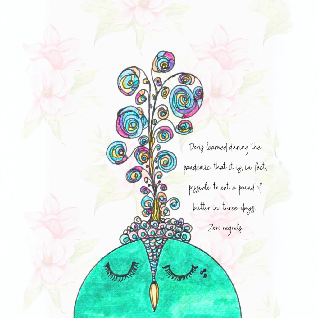 "Doris" Greeting Card