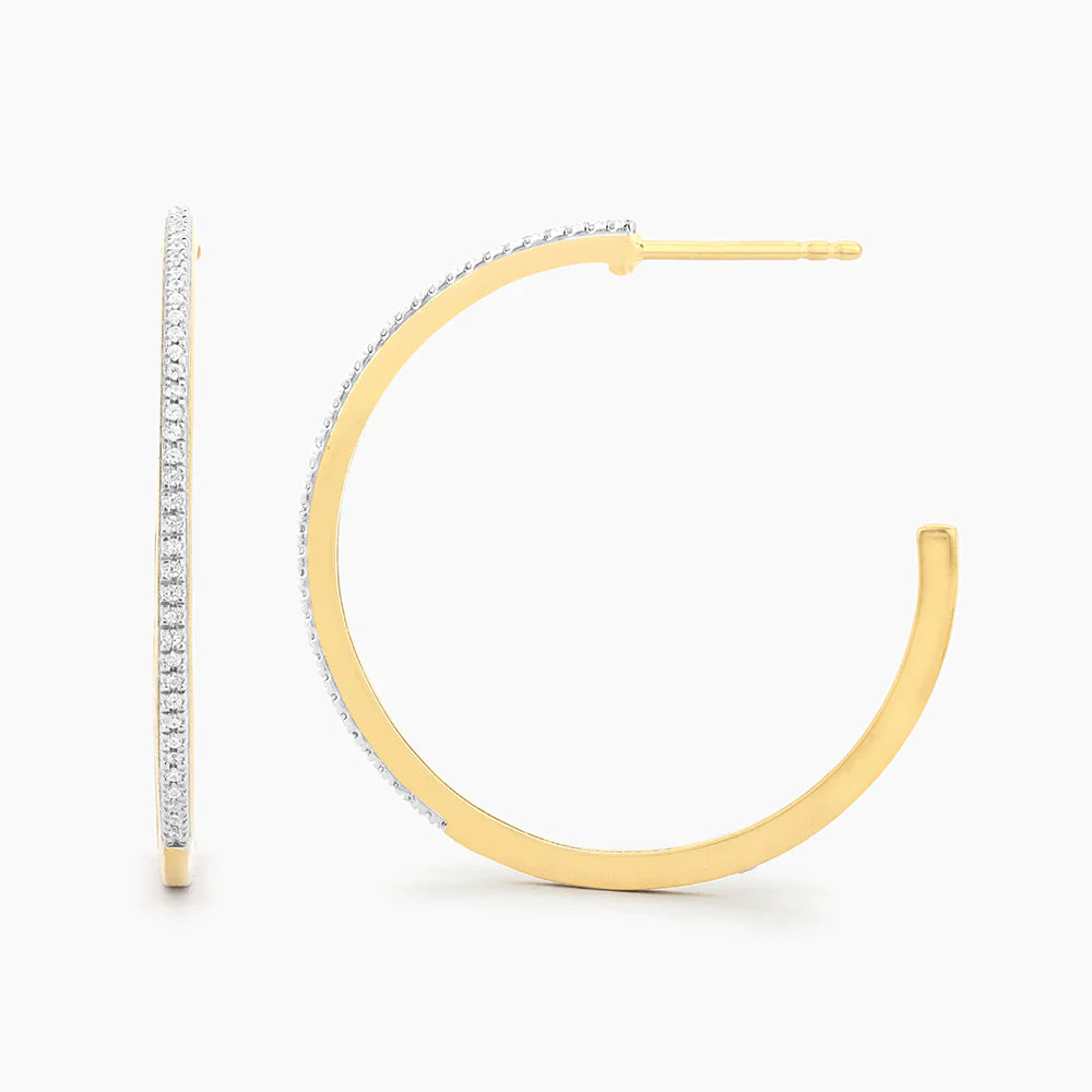 "A Hoop Thing" Medium Hoop Earrings