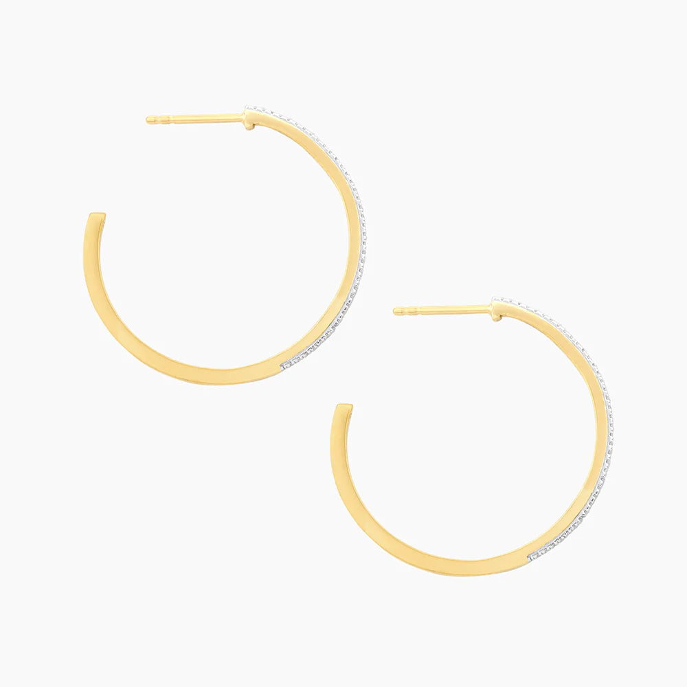 "A Hoop Thing" Medium Hoop Earrings