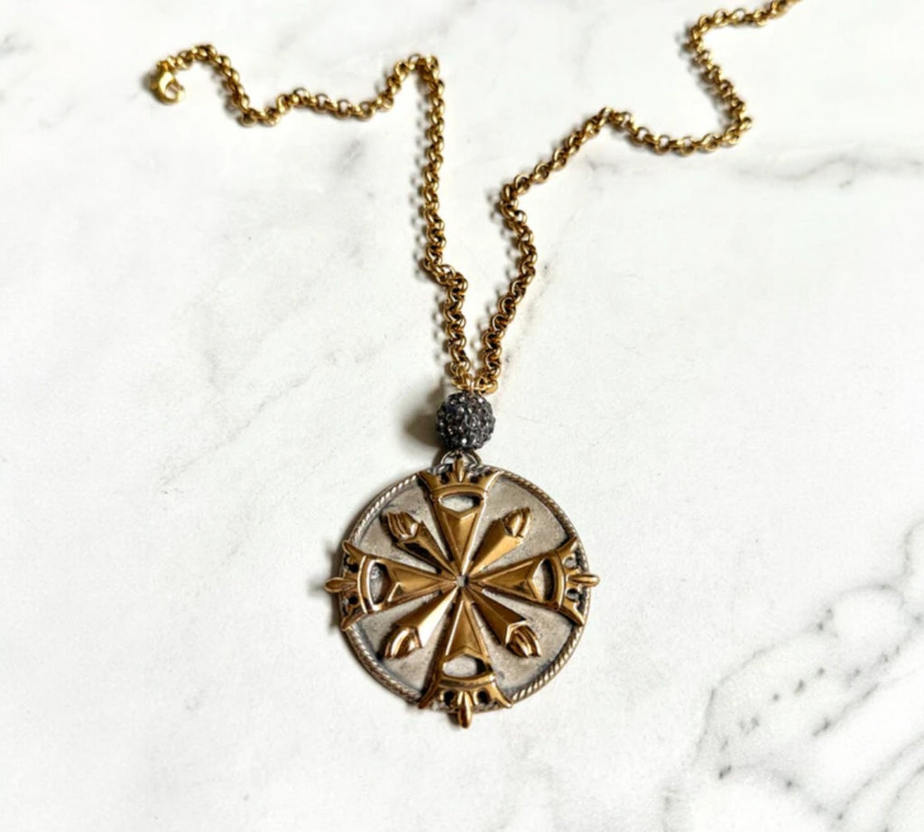 Antique Medallion Pendant