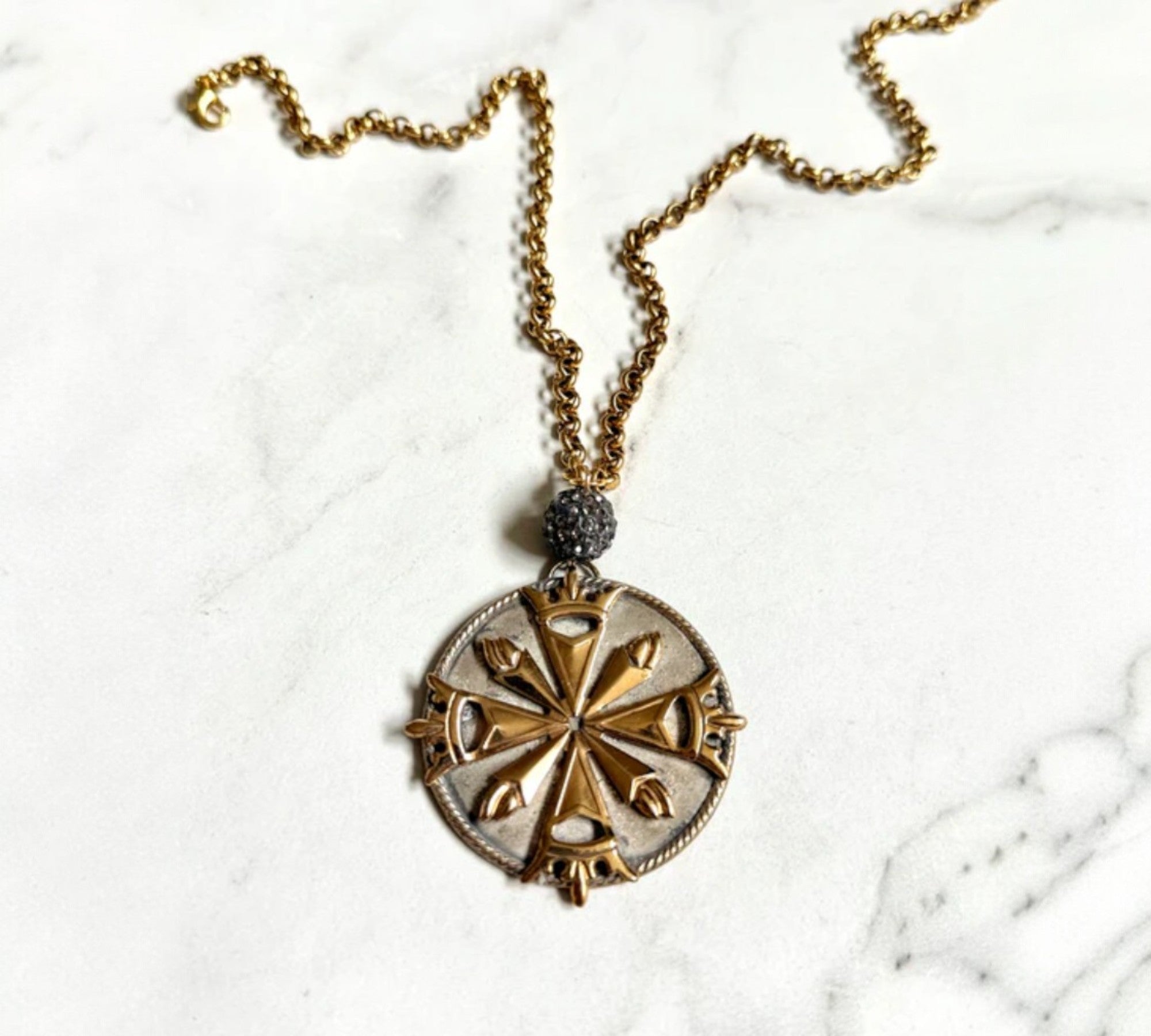 Antique Medallion Pendant