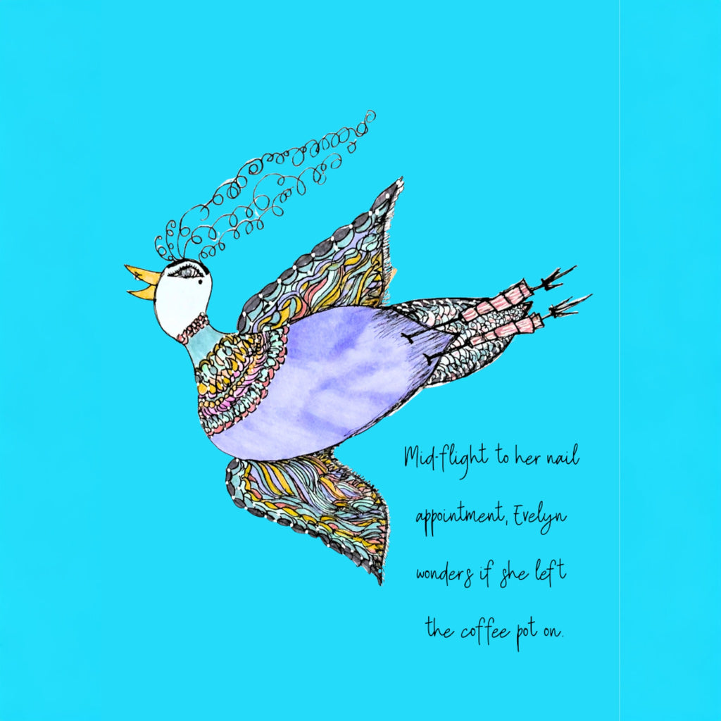 "Evelyn" Greeting Card