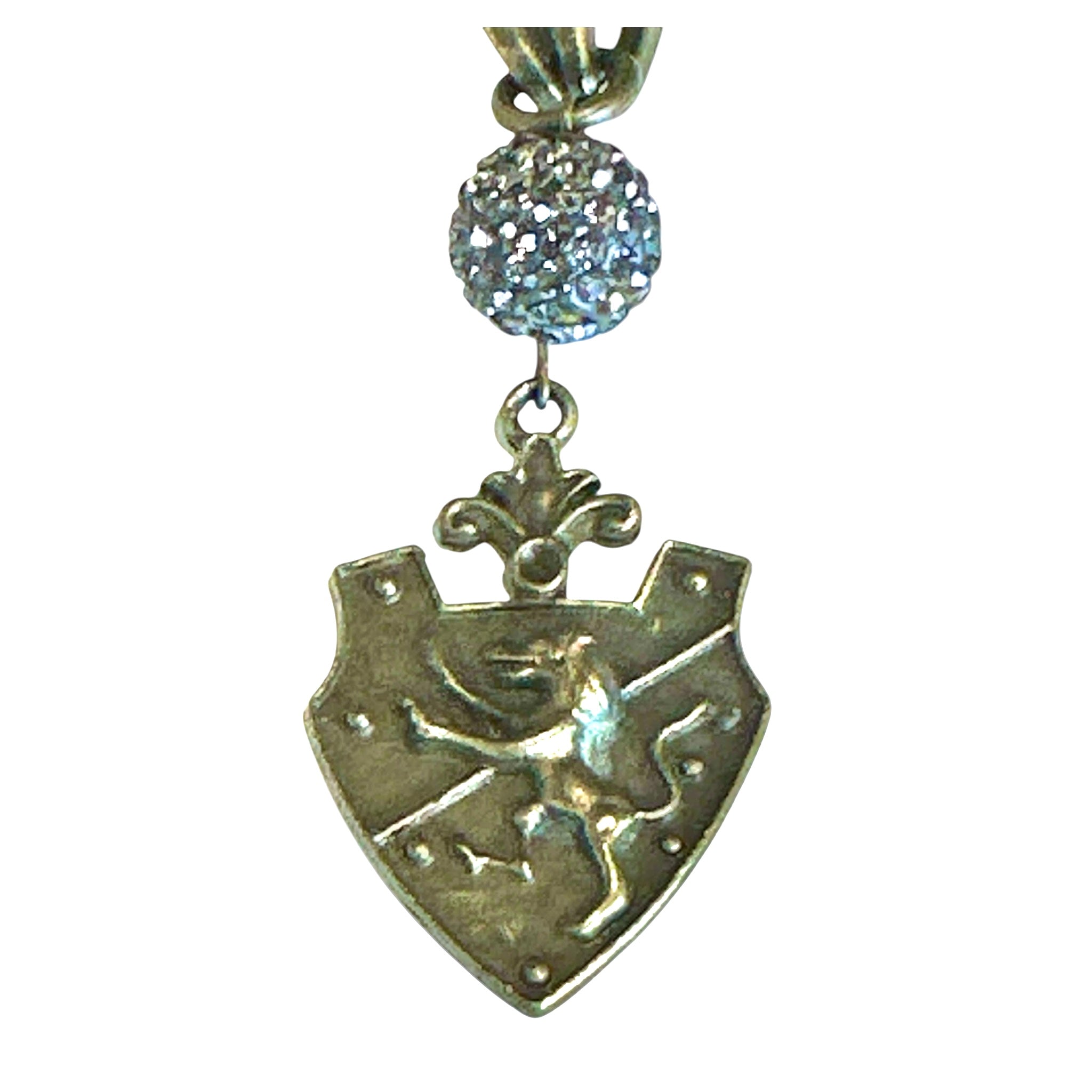 Brass Lion Amulet Necklace