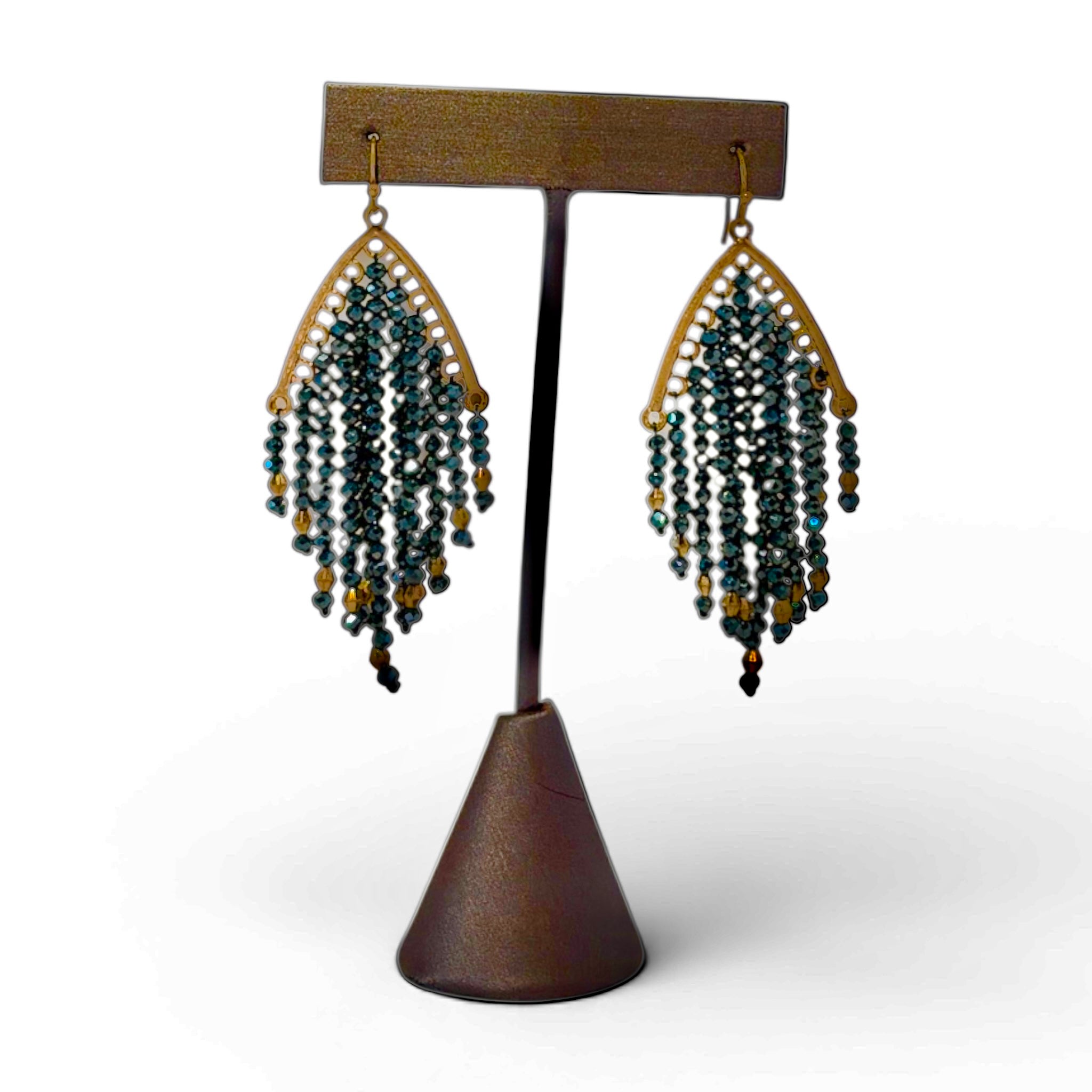 Austrian Crystal Chandelier Earrings| Choice of Colors