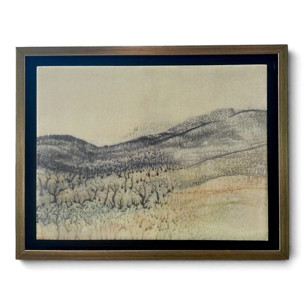 “Lost Orchard” Encaustic Monotype