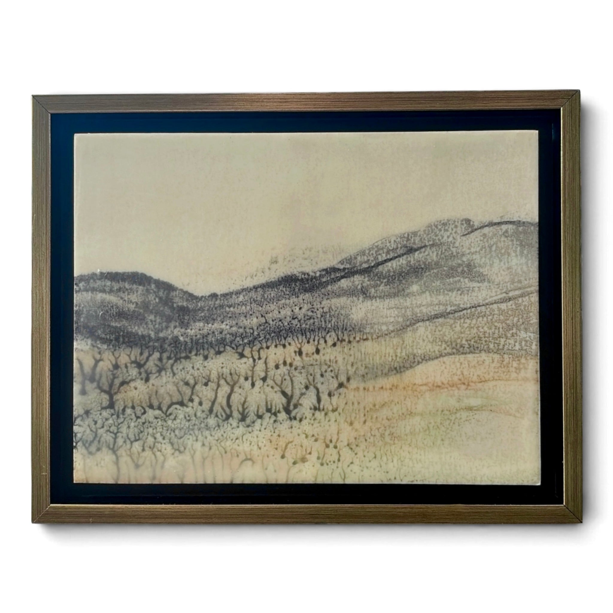 “Lost Orchard” Encaustic Monotype
