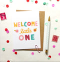"Welcome Little One" New Baby Card