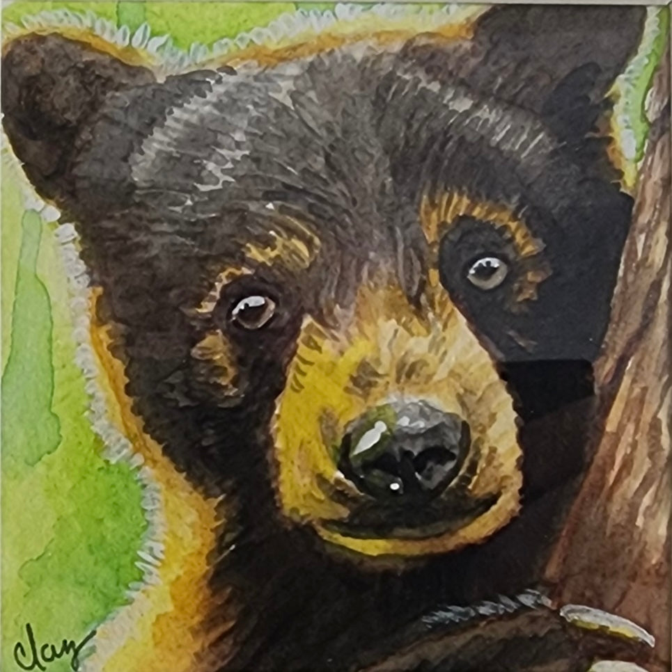 Baby Cub Note Card