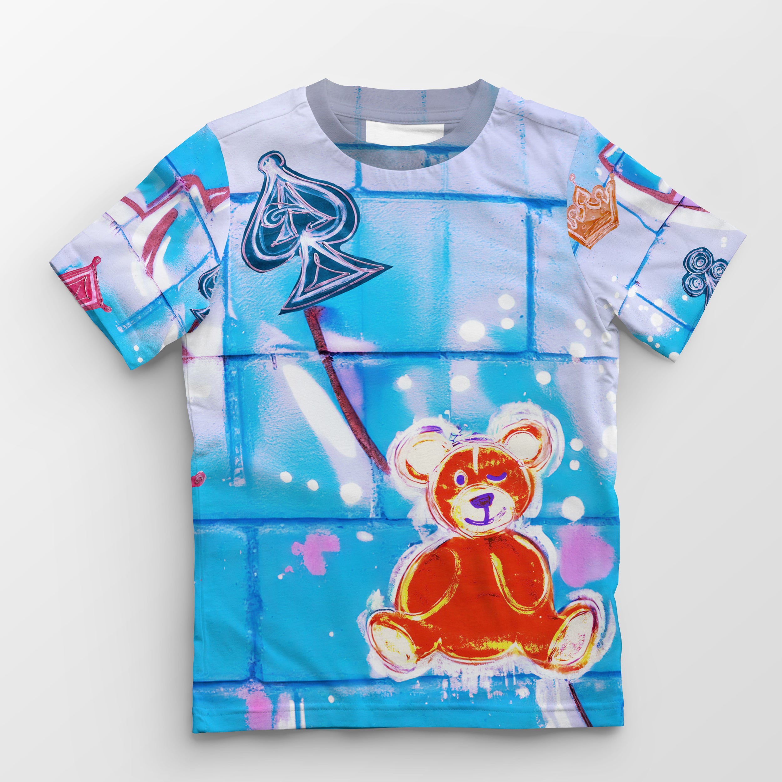 AVL Street Art Ace of Spades T-Shirt