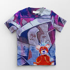 AVL Street Art Brick and Bears T-Shirt