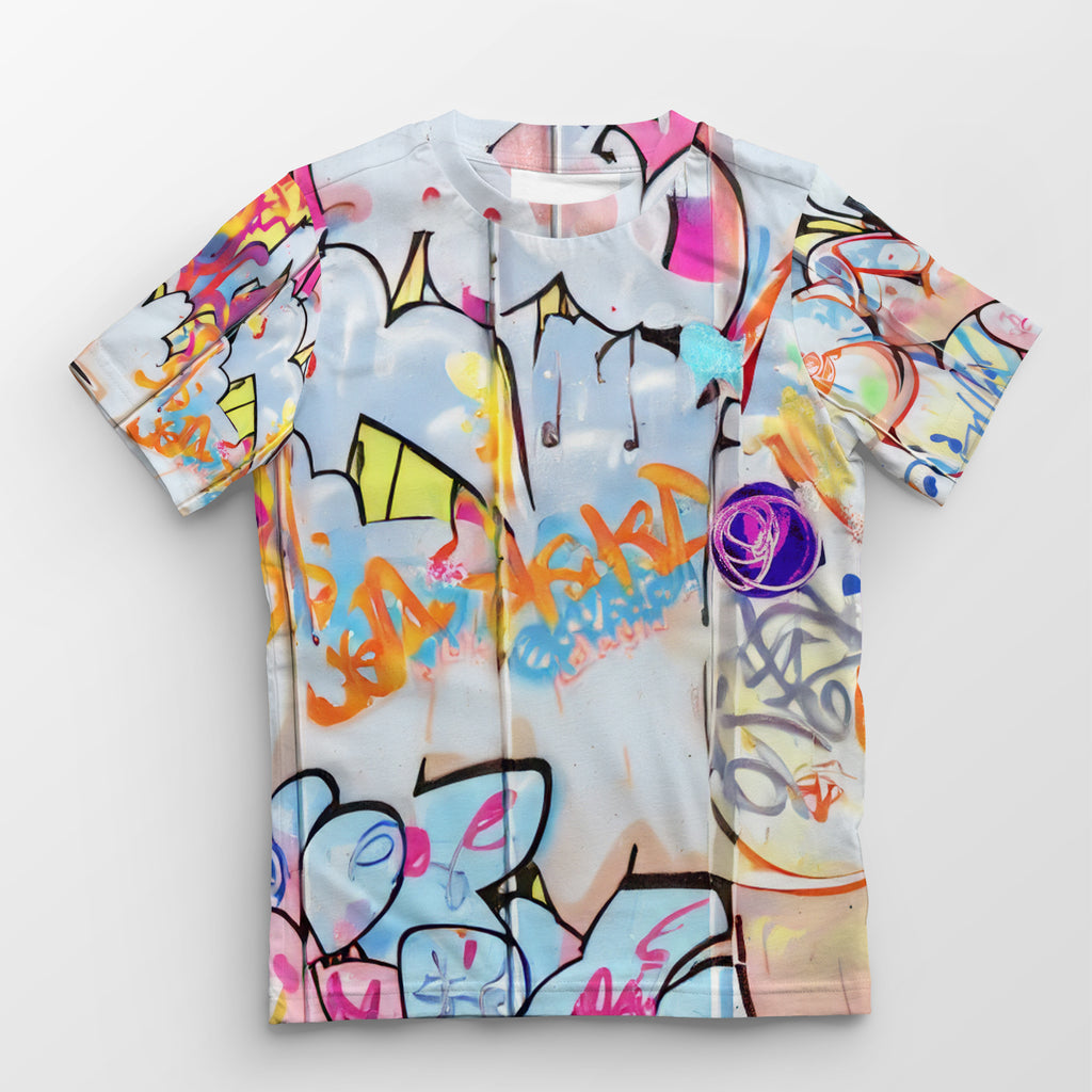 AVL Street Art Multicolor Graffiti T-Shirt