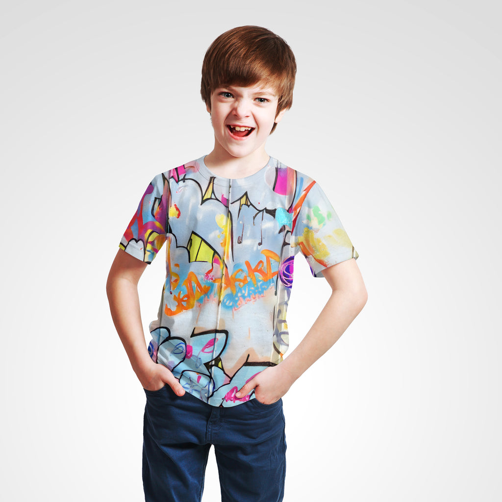 AVL Street Art Multicolor Graffiti T-Shirt