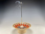 Starburst Stoneware Incense Holder/Burner
