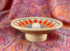 Starburst Stoneware Incense Holder/Burner