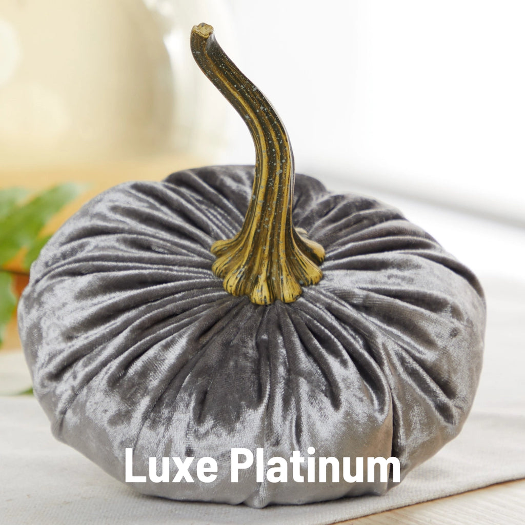 Pumpkin Large Velvet | Assorted Colors