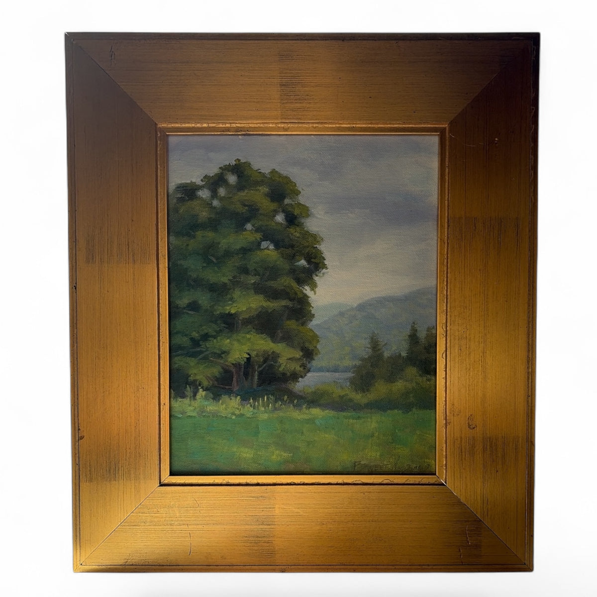 SUNDAY AFTERNOON Framed Oil Painting