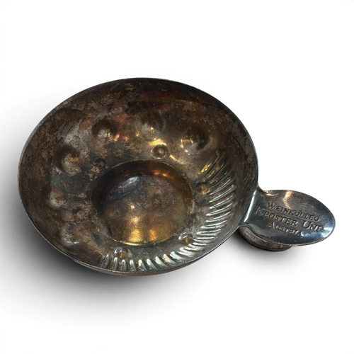 Antique Silver Tastevin, Weinkolleg Kloster Und Austria
