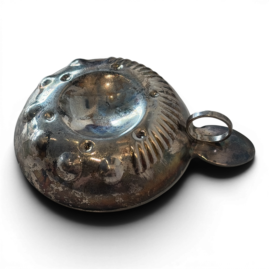 Antique Silver Tastevin, Weinkolleg Kloster Und Austria