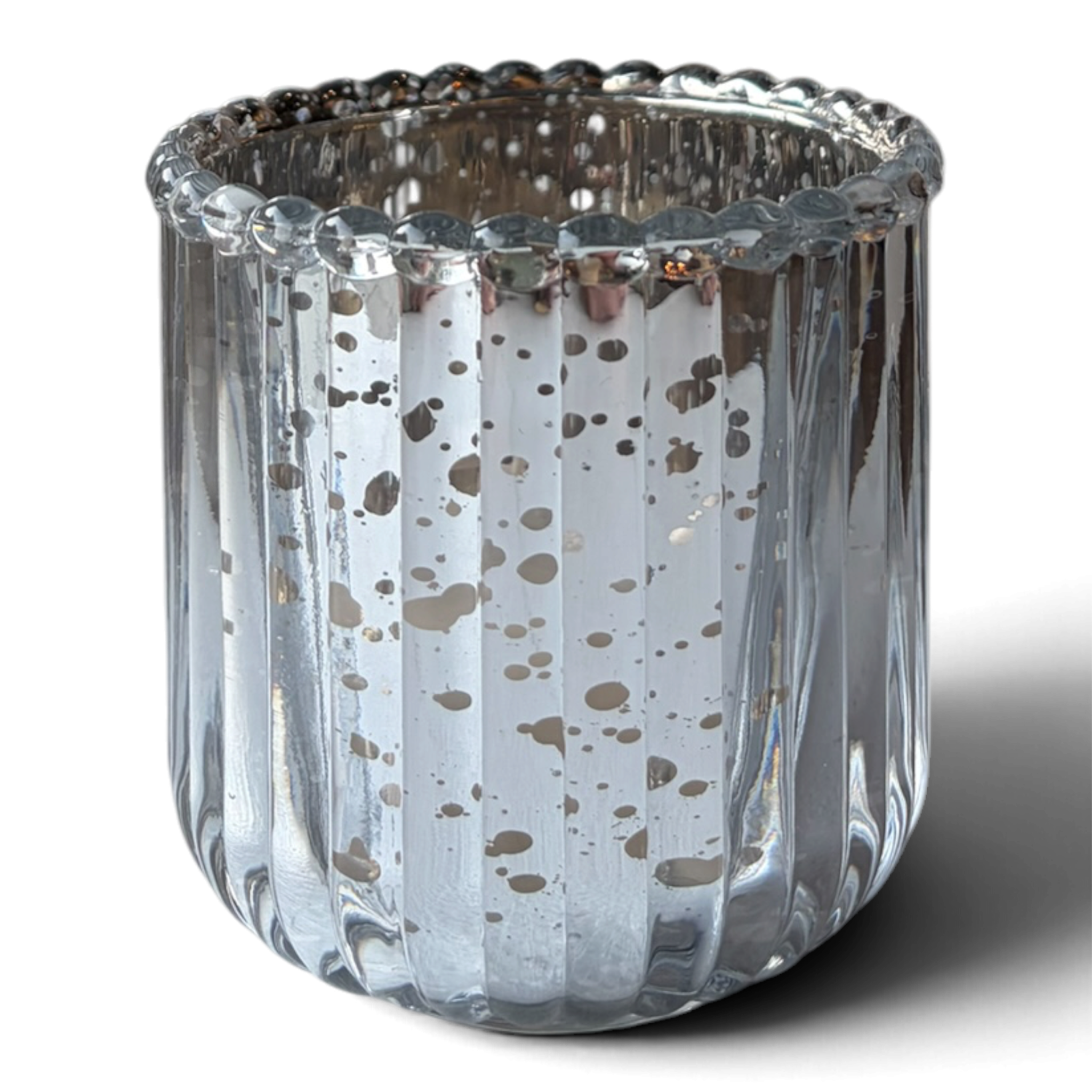 Mercury Glass Votive | Silver or Gold