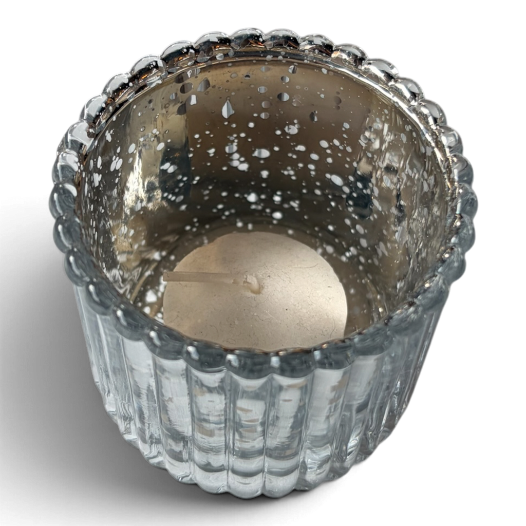 Mercury Glass Votive | Silver or Gold