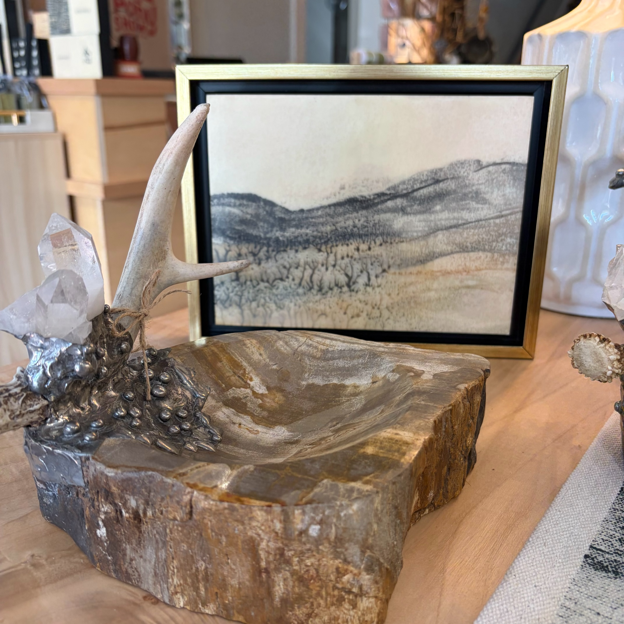 “Lost Orchard” Encaustic Monotype