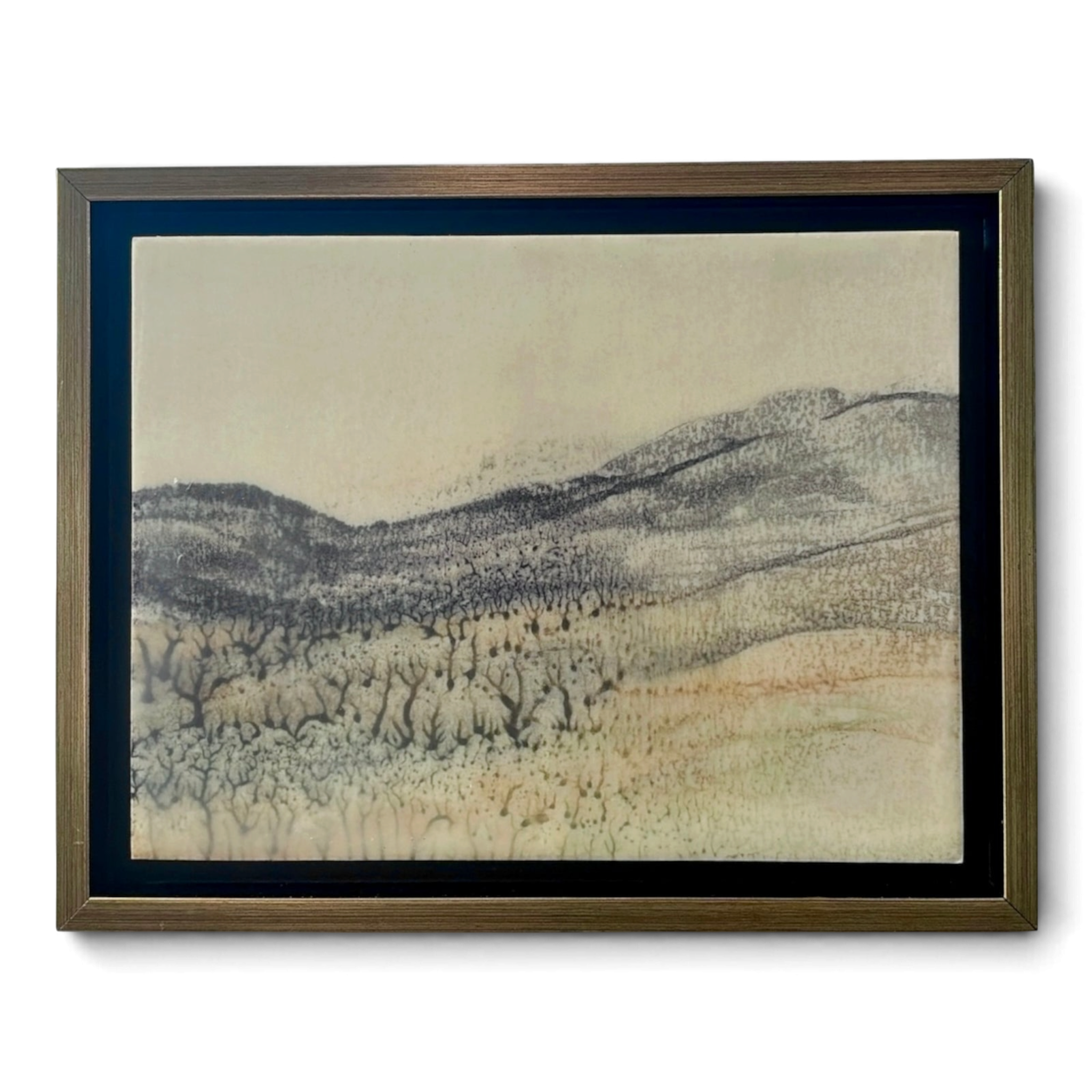 LOST ORCHARD Encaustic Monotype