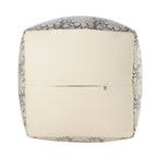 Floral Cottage Cube Pouf Ottoman | 20x20"