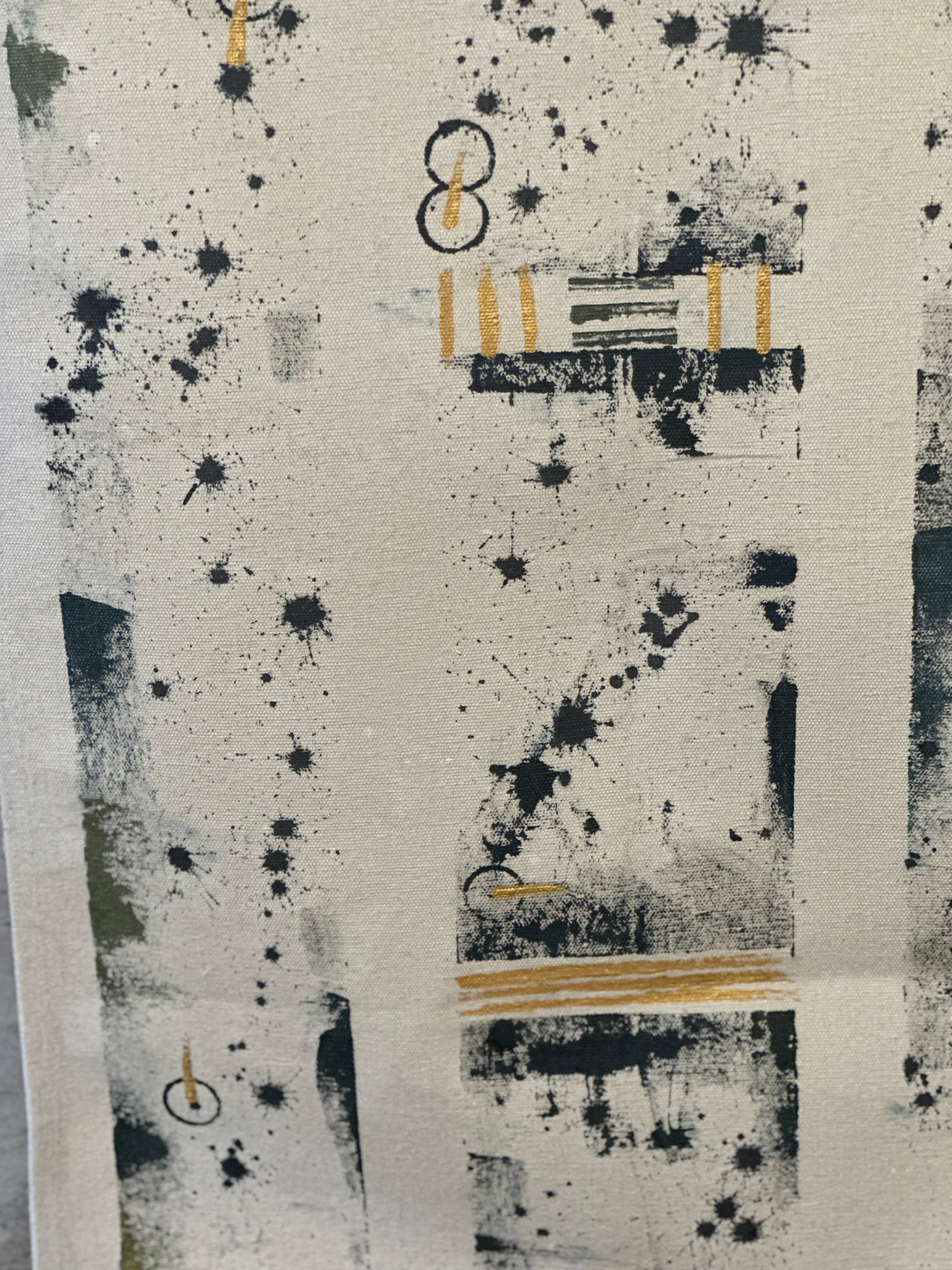 Hand-Painted Table Runner | 136" x 22"