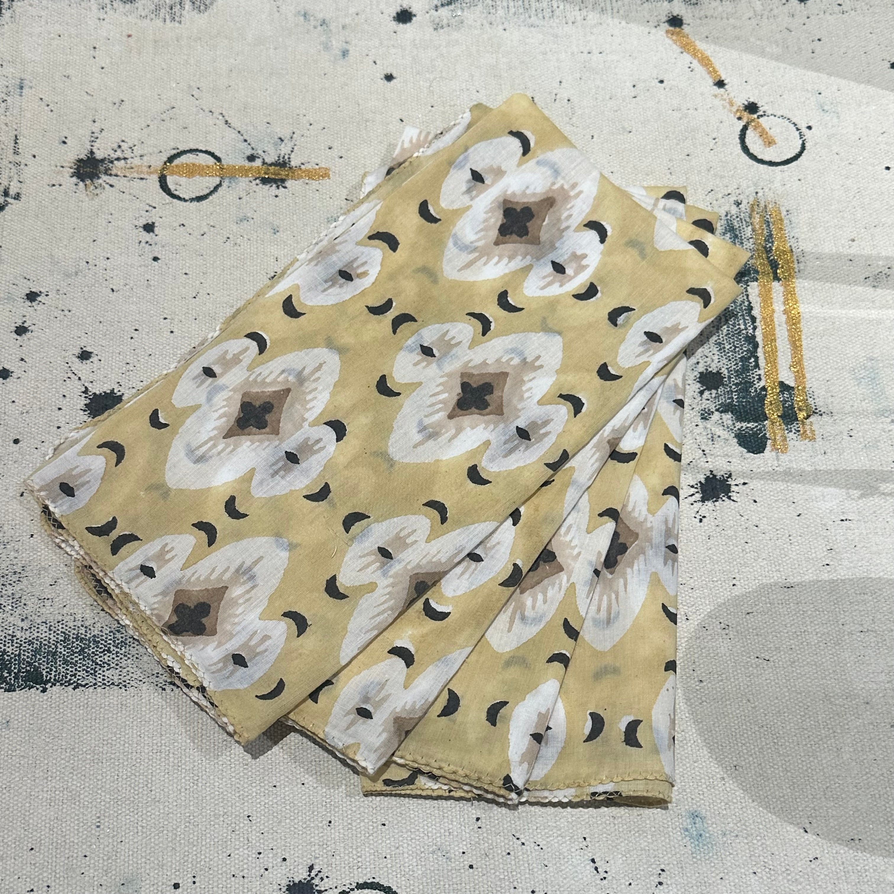 Hand-Painted Table Runner | 136" x 22"