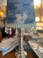 The Twilight Clouds of Kyiv Hand-Painted Lamp Shade 9"