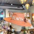 Apricot Halo Straw Hat