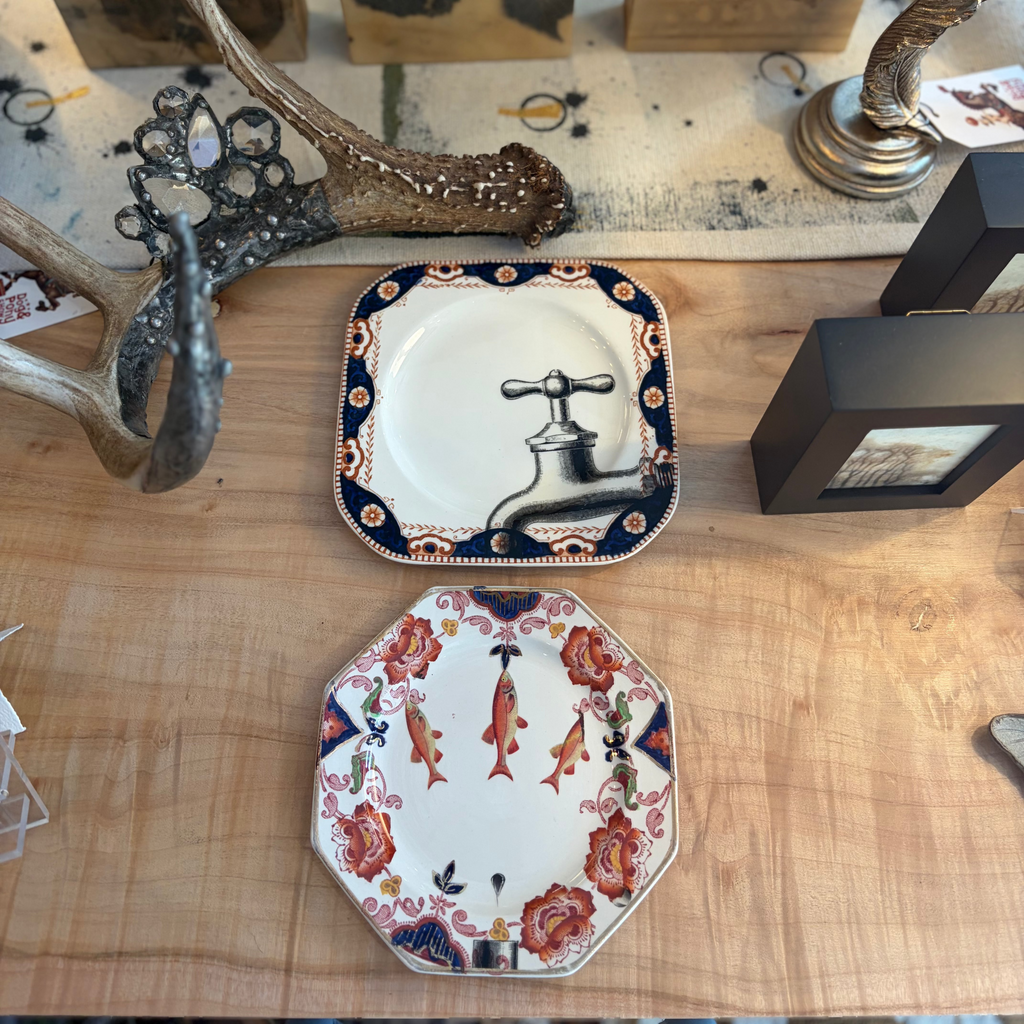Drip — Ali Joe Designs Faucet & Fish Plate Pair