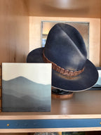 BLUE RIDGE Encaustic Wax on Panel
