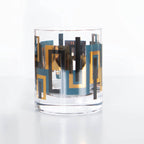 Mid Century Modern Cocktail Glass