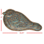 Patina Cast Iron Bird Trinket Tray