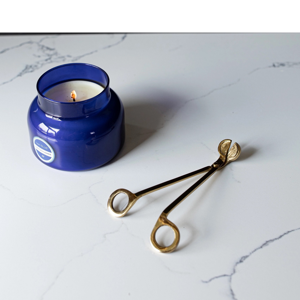 Brass Finish Candle Wick Trimmer