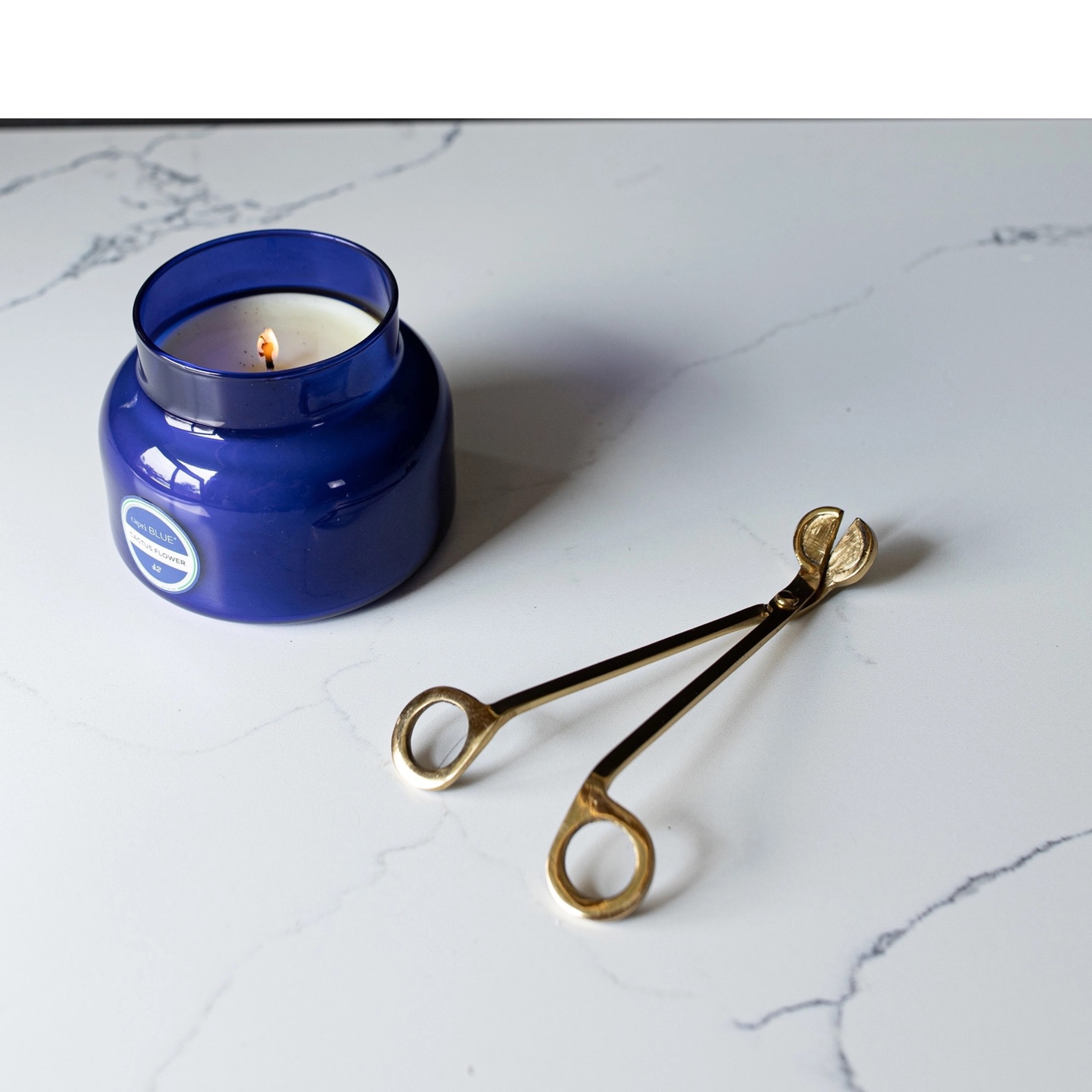 Brass Finish Candle Wick Trimmer