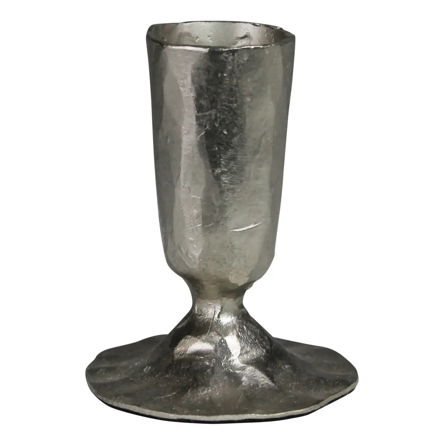 Nickel Plated Jon Candlestick