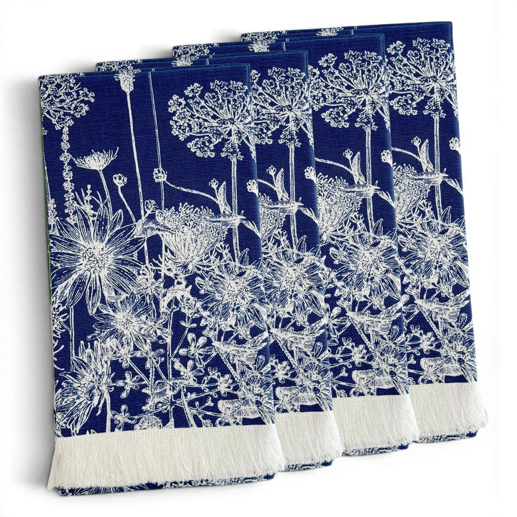 Summer Blues Dinner Napkins | Set of 4