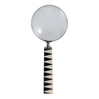 Magnifying Glass w/ White & Black Resin Handle