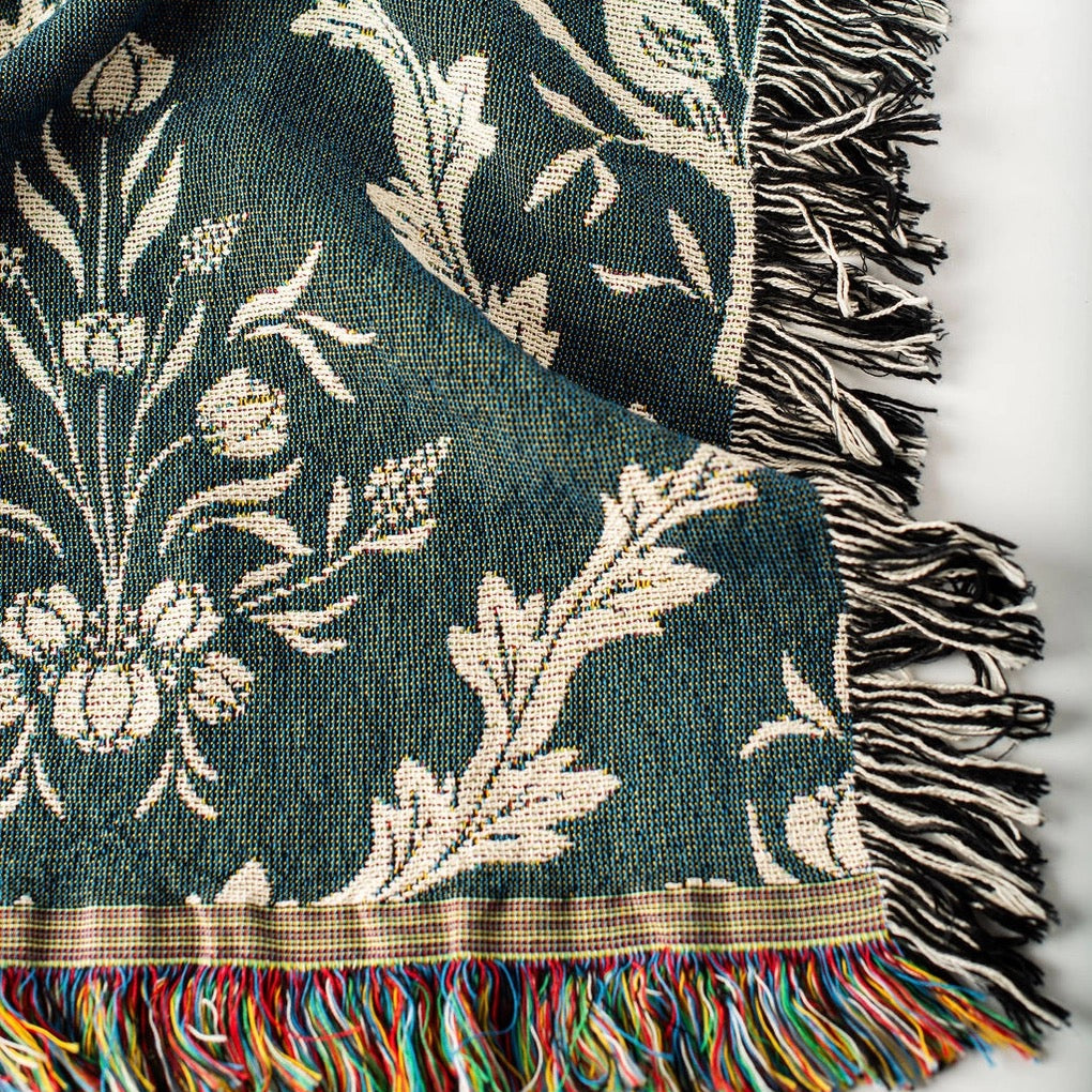 ISOBEL Throw Blanket | Thistle