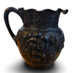 1893 Antique Silverplate Equestrian Trophy Pitcher