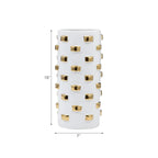 Ceramic Stud Vase | 15"