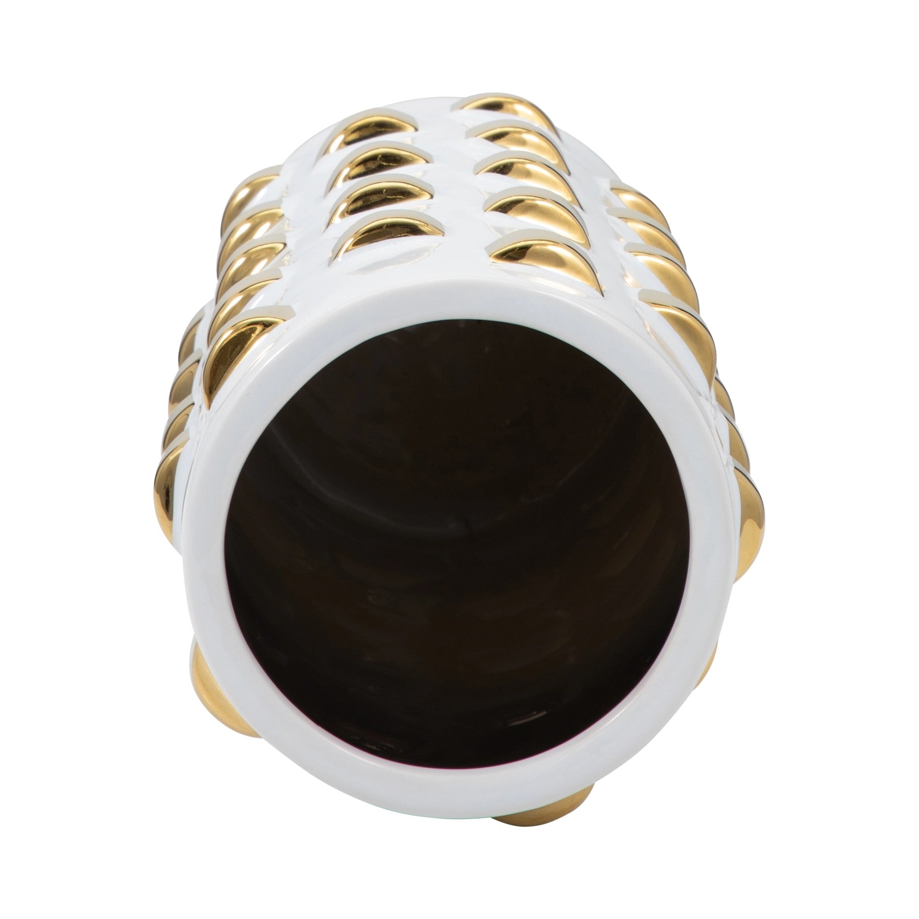 Ceramic Stud Vase | 15"