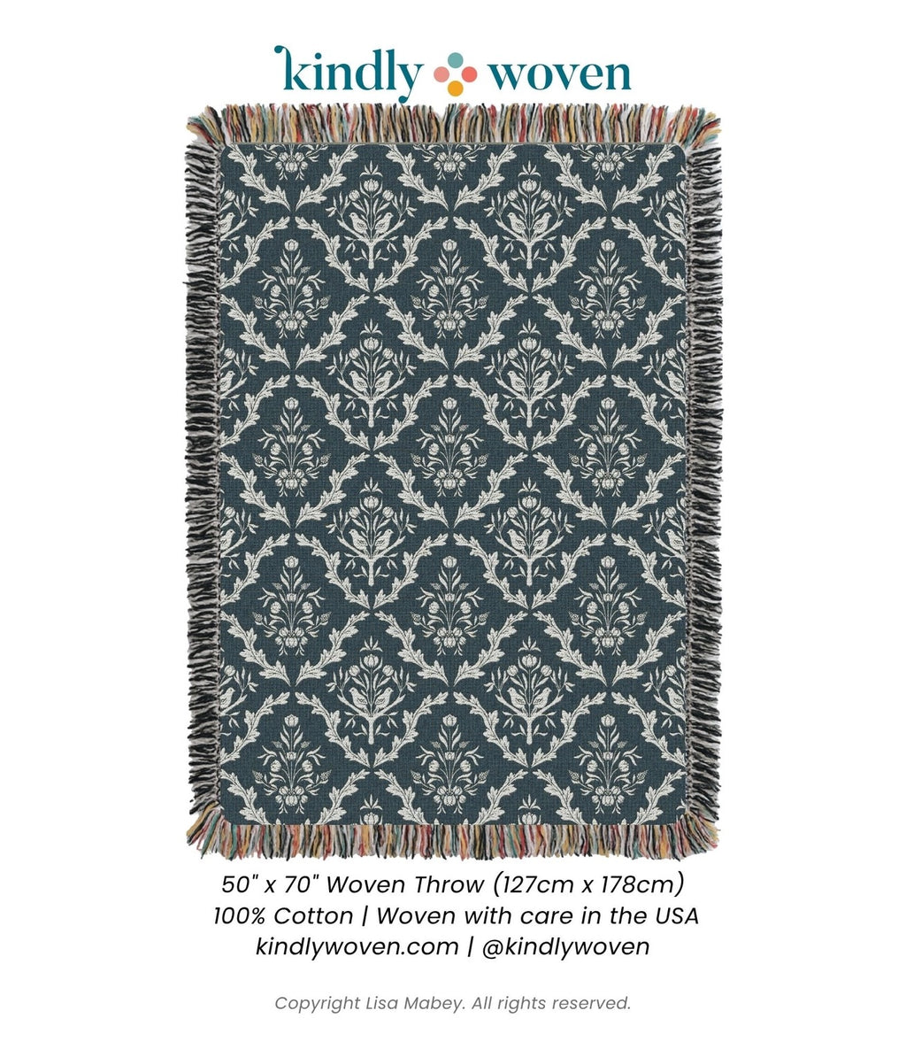 ISOBEL Throw Blanket | Thistle