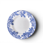 Blue Leaf Salad Plate | 8"