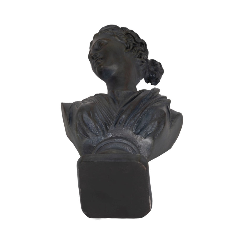 Bronze Resin Grecian Bust | 12"