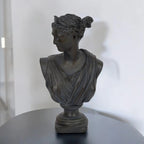 Bronze Resin Grecian Bust | 12"