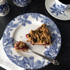 Blue Leaf Salad Plate | 8"