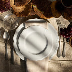 White Scalloped Edge Salad Plate | 8.25"